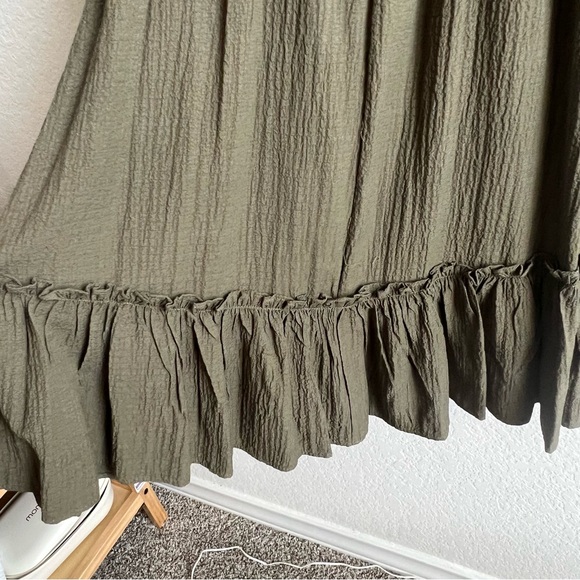 Calvin Klein Olive Green Dress - Picture 5 of 6